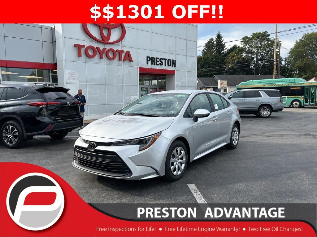 new 2026 Toyota Corolla car, priced at $22,928