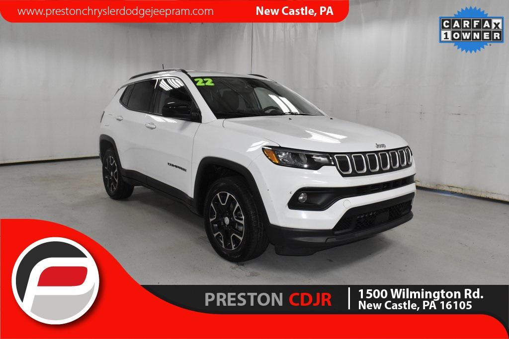 used 2022 Jeep Compass car, priced at $20,998