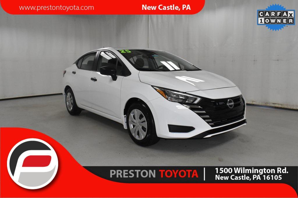 used 2025 Nissan Versa car, priced at $19,498