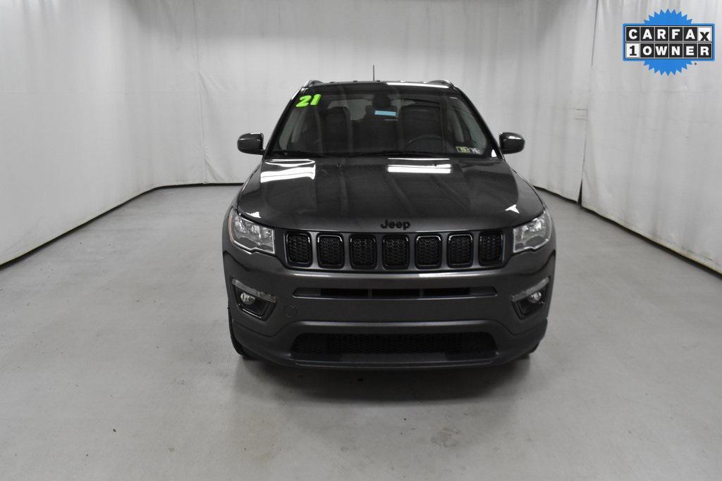 used 2021 Jeep Compass car, priced at $21,998