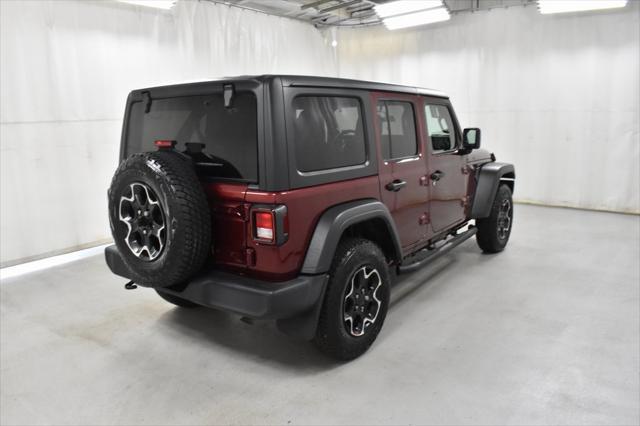 used 2021 Jeep Wrangler Unlimited car, priced at $35,498