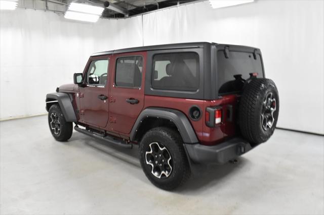 used 2021 Jeep Wrangler Unlimited car, priced at $35,498