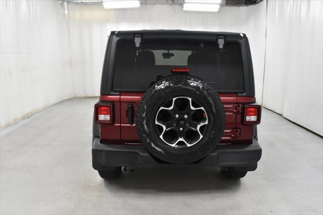 used 2021 Jeep Wrangler Unlimited car, priced at $35,498