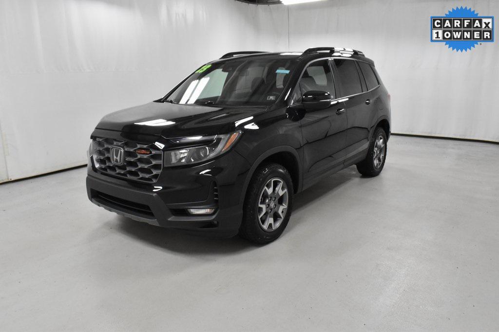 used 2023 Honda Passport car, priced at $34,998