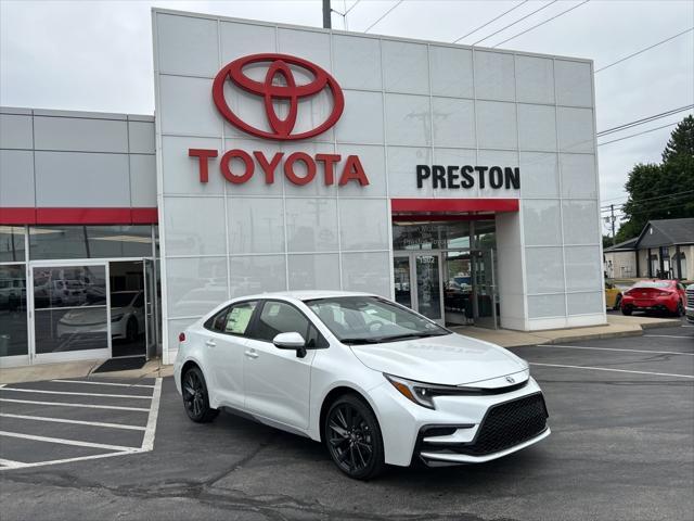 new 2025 Toyota Corolla Hybrid car, priced at $27,674