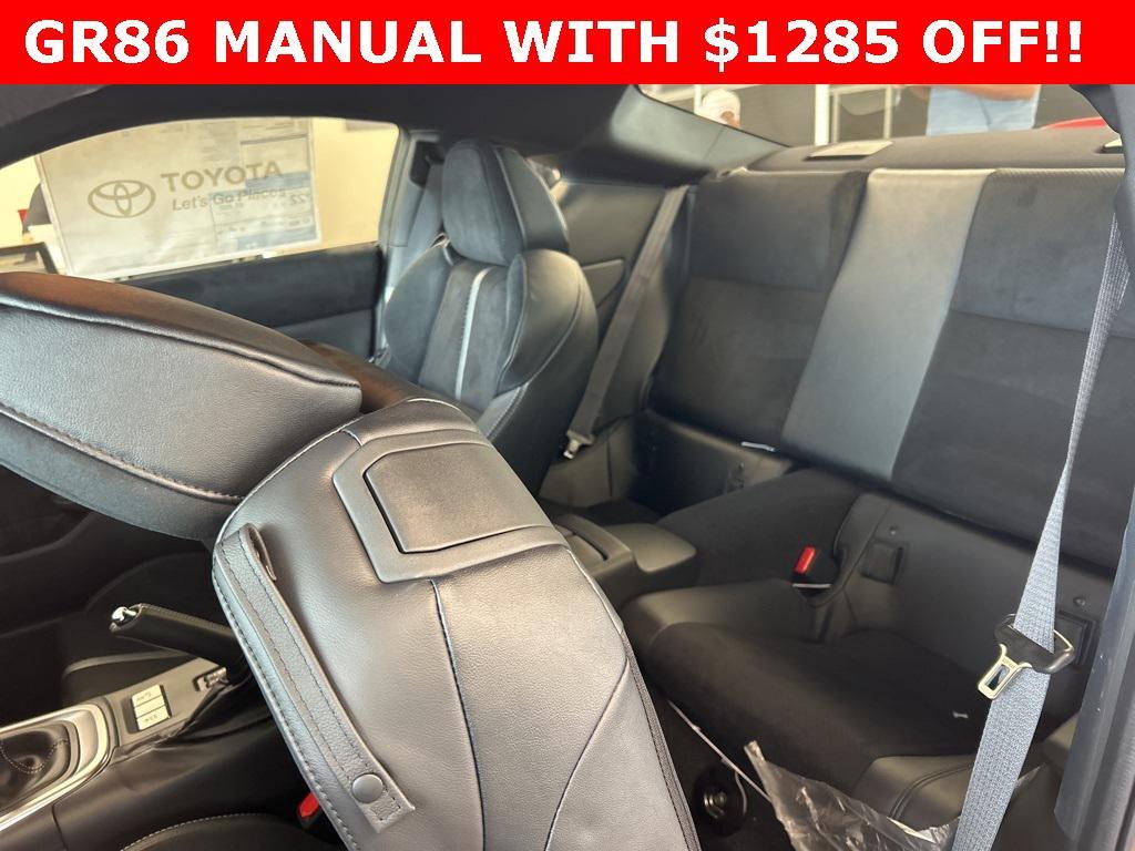 new 2025 Toyota GR86 car, priced at $35,184