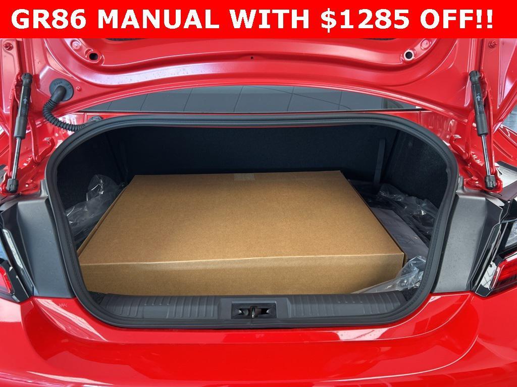 new 2025 Toyota GR86 car, priced at $35,184