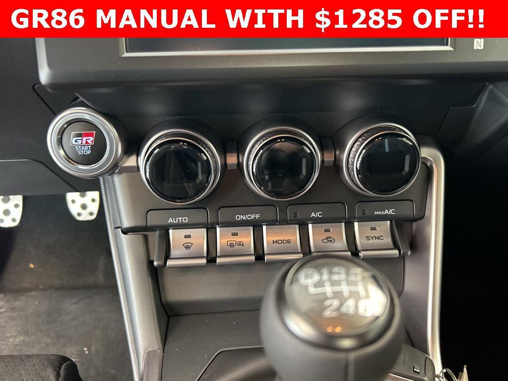 new 2025 Toyota GR86 car, priced at $35,184