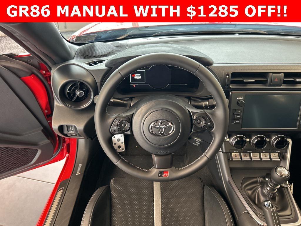 new 2025 Toyota GR86 car, priced at $35,184