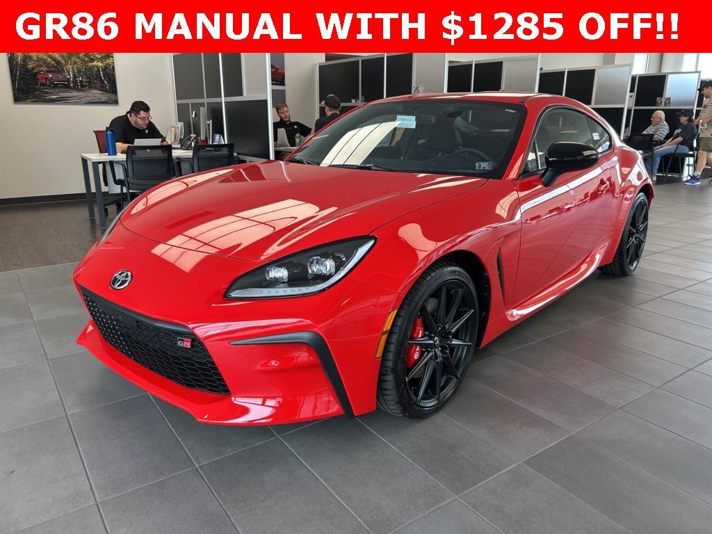 new 2025 Toyota GR86 car, priced at $35,184