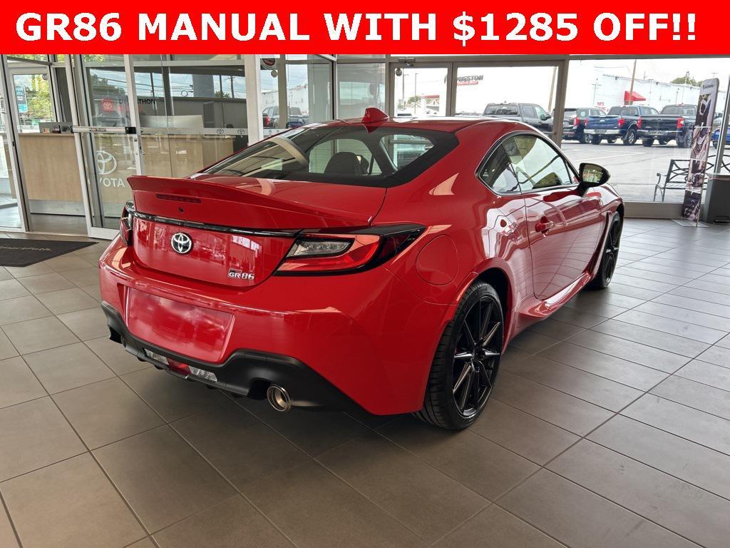 new 2025 Toyota GR86 car, priced at $35,184