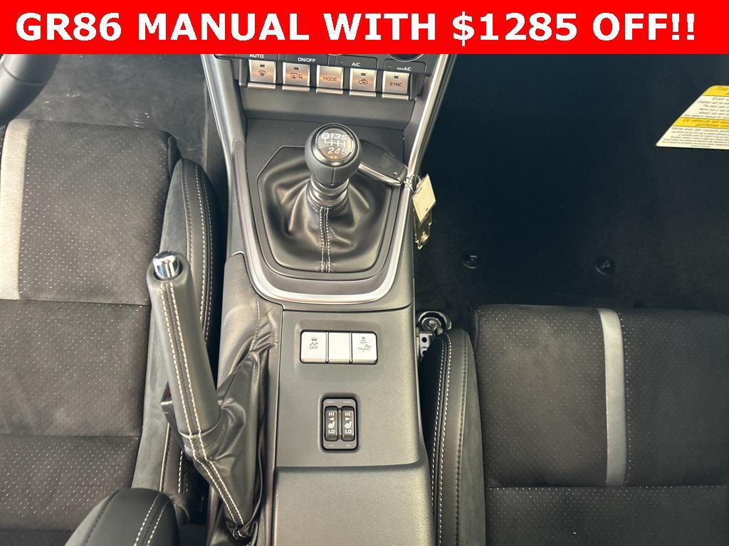 new 2025 Toyota GR86 car, priced at $35,184