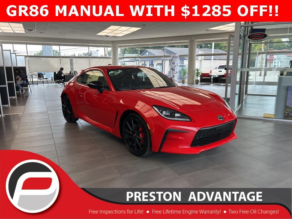 new 2025 Toyota GR86 car, priced at $35,184