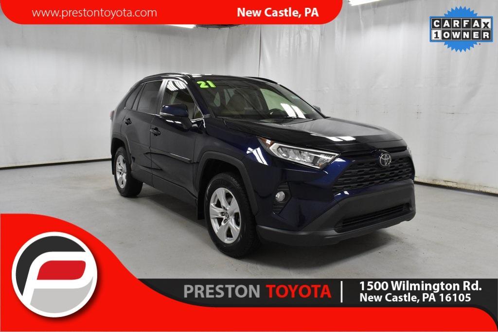 used 2021 Toyota RAV4 car, priced at $25,498