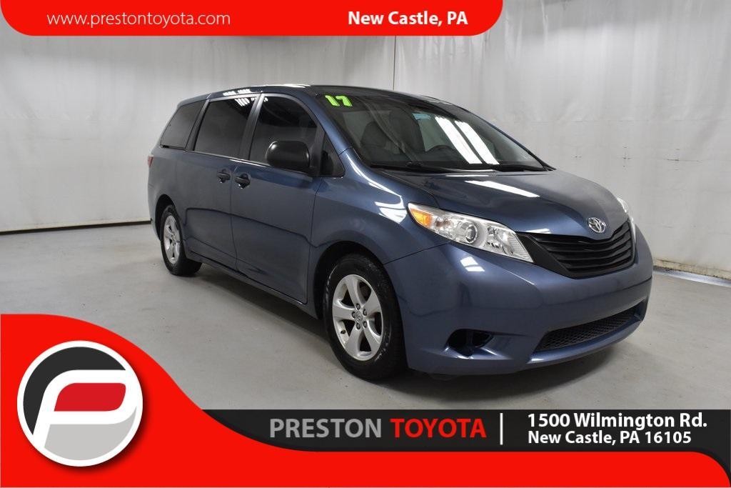 used 2017 Toyota Sienna car, priced at $16,498