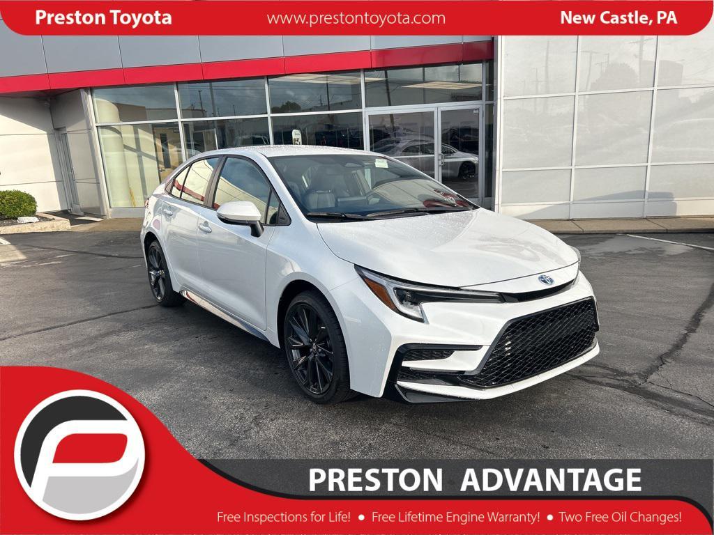 new 2025 Toyota Corolla Hybrid car, priced at $27,999