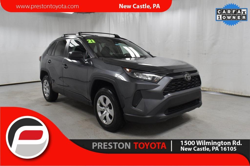 used 2021 Toyota RAV4 car, priced at $22,498