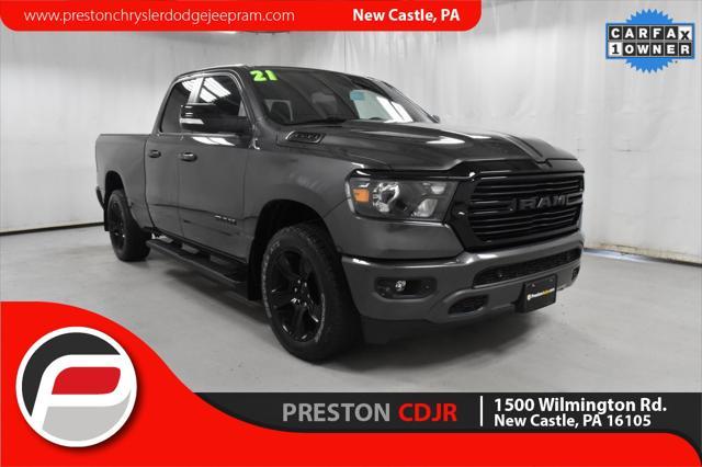 used 2021 Ram 1500 car, priced at $32,498