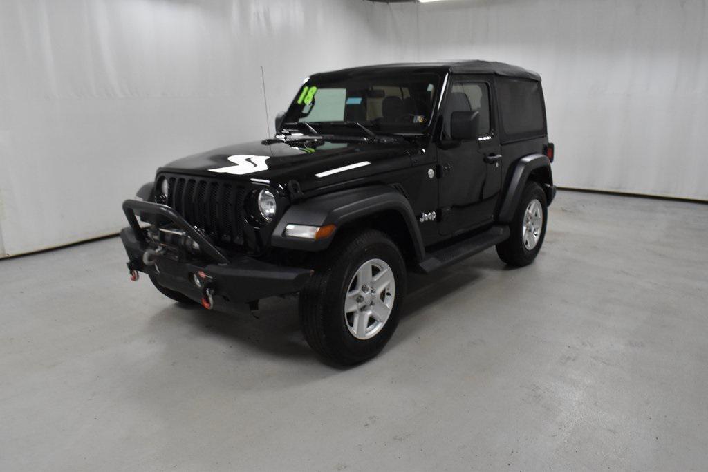 used 2018 Jeep Wrangler car, priced at $21,498
