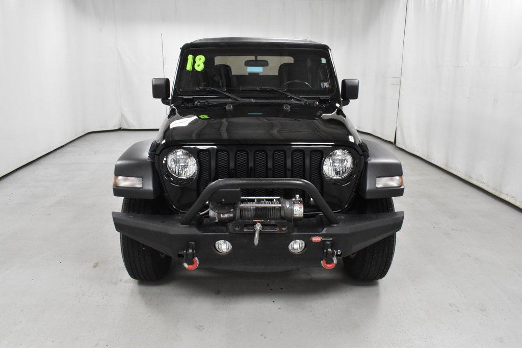 used 2018 Jeep Wrangler car, priced at $21,498