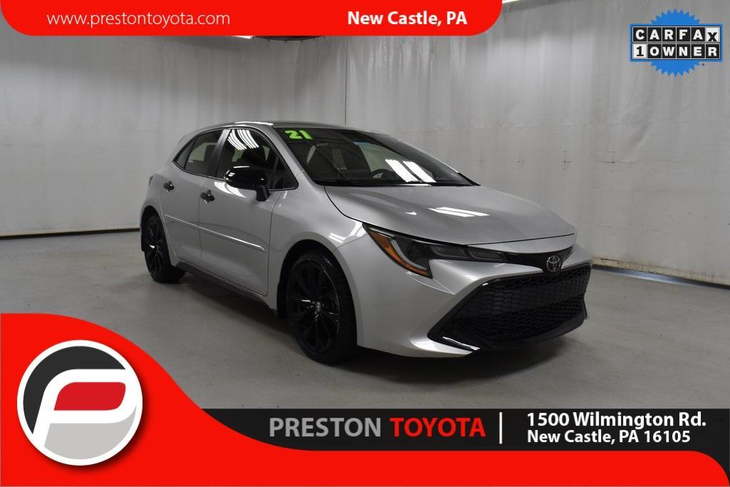 used 2021 Toyota Corolla Hatchback car, priced at $17,998