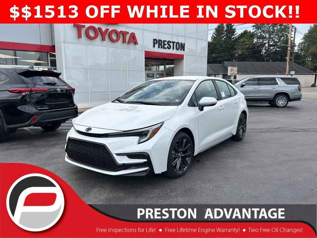 new 2026 Toyota Corolla car, priced at $25,770