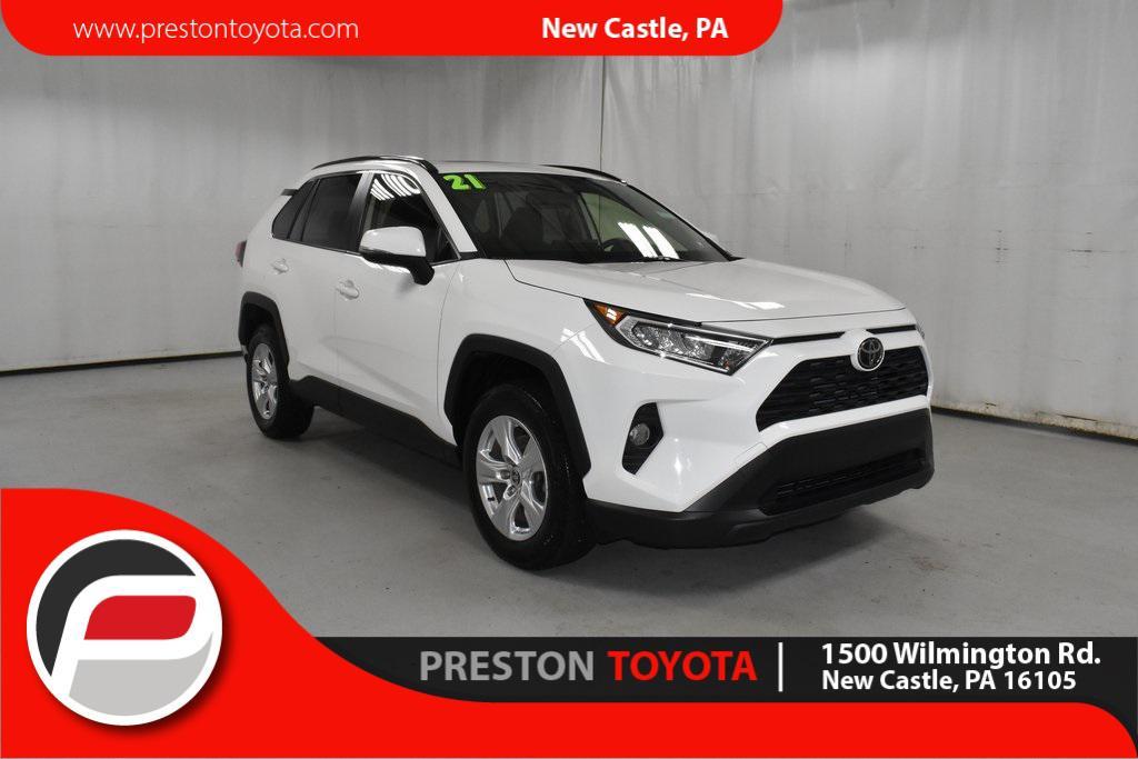 used 2021 Toyota RAV4 car, priced at $26,498