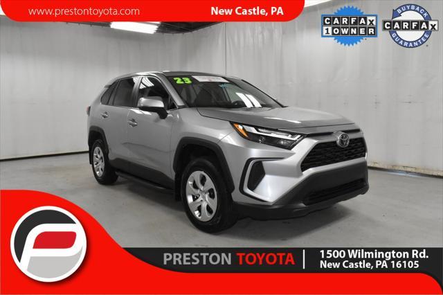 used 2023 Toyota RAV4 car, priced at $30,498