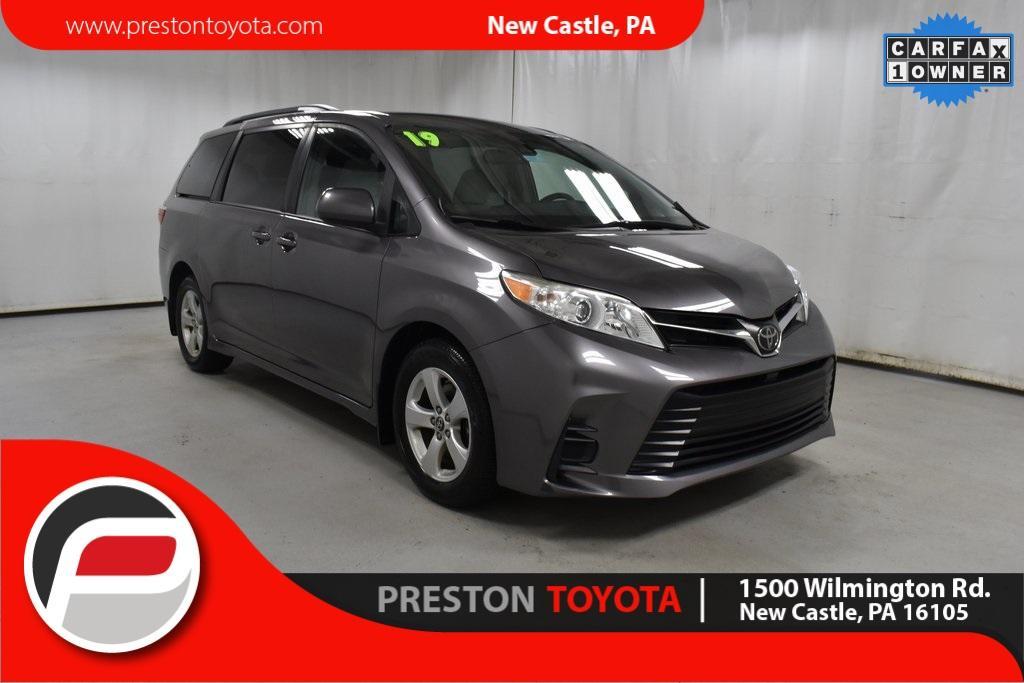 used 2019 Toyota Sienna car, priced at $23,498