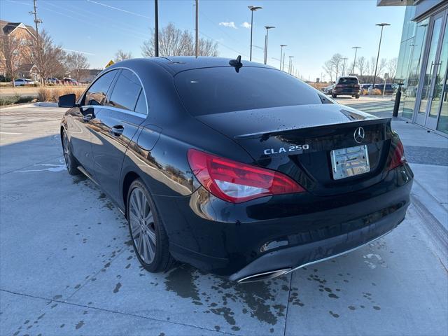 used 2018 Mercedes-Benz CLA 250 car, priced at $17,900