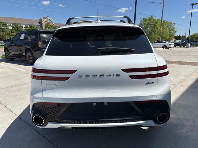 used 2025 Genesis GV70 car, priced at $55,900