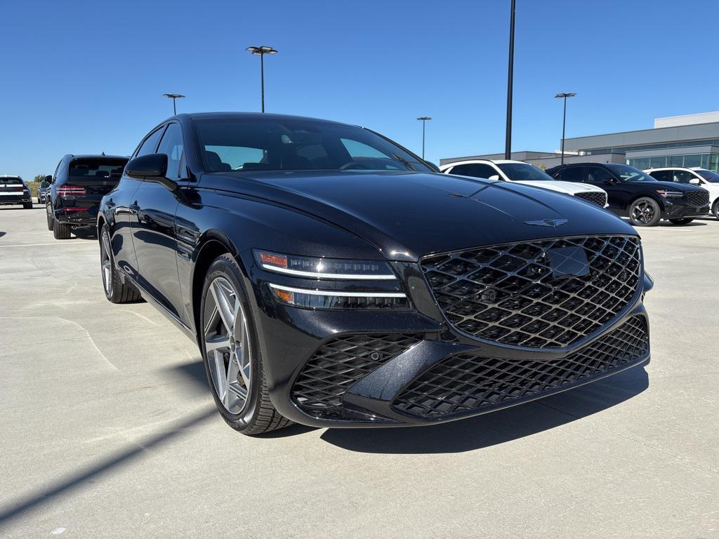 new 2025 Genesis G80 car, priced at $68,368