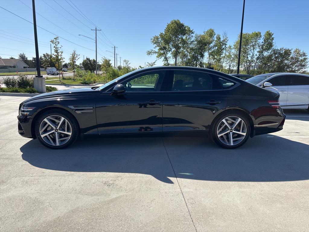 new 2025 Genesis G80 car, priced at $68,368
