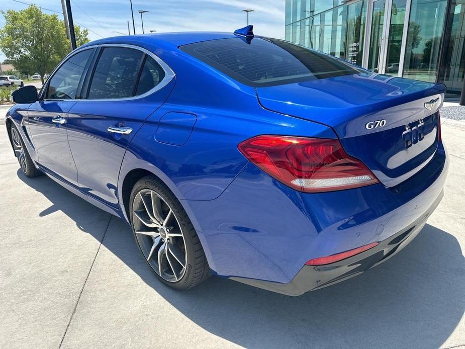 used 2020 Genesis G70 car, priced at $27,400