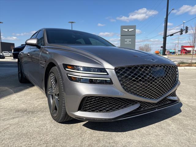 used 2024 Genesis G80 car, priced at $64,195