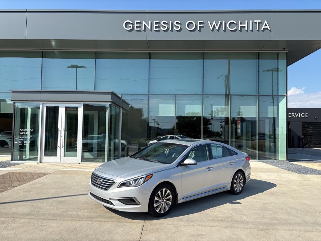 used 2017 Hyundai Sonata car, priced at $13,400