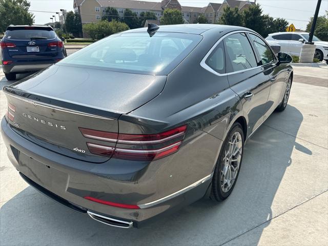 used 2024 Genesis G80 car, priced at $54,500