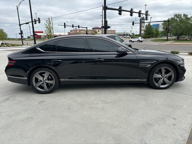 used 2023 Genesis G80 car, priced at $58,000