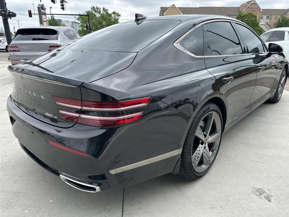 used 2023 Genesis G80 car, priced at $67,900