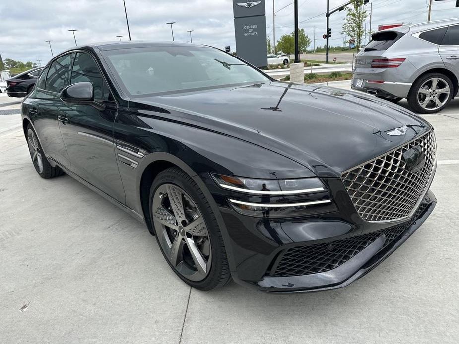 used 2023 Genesis G80 car, priced at $67,900