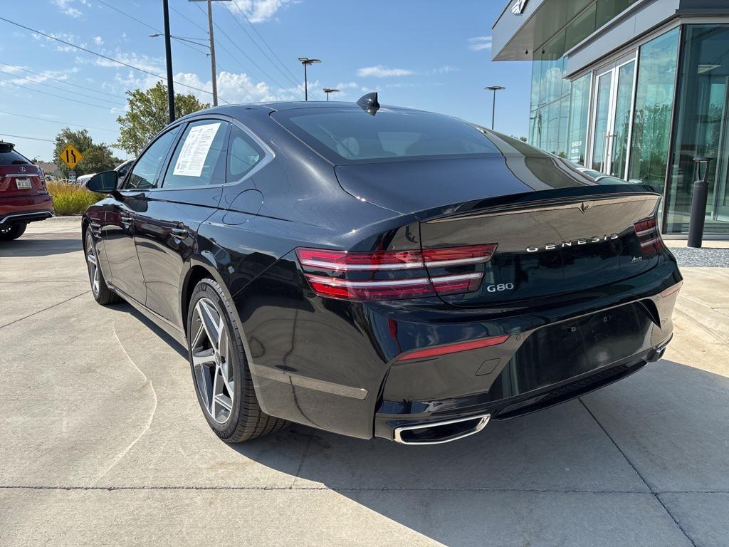 used 2024 Genesis G80 car, priced at $55,388