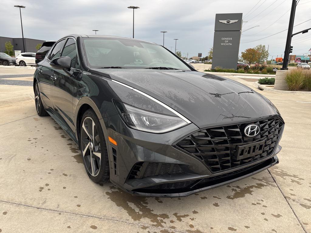 used 2021 Hyundai Sonata car, priced at $24,777