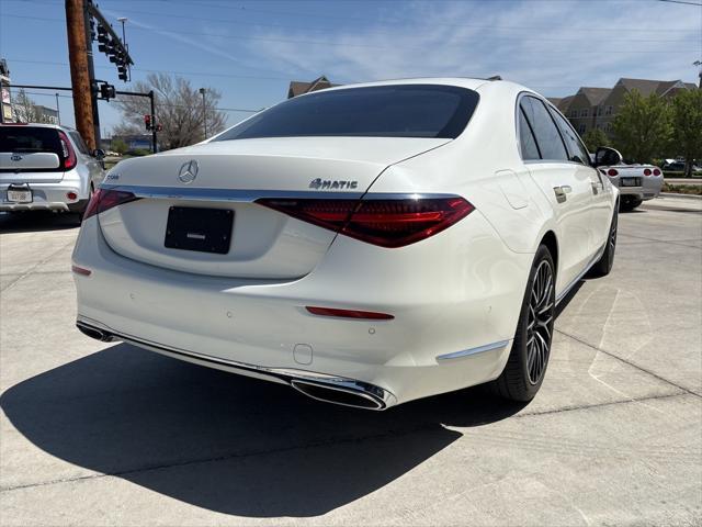 used 2022 Mercedes-Benz S-Class car, priced at $69,900