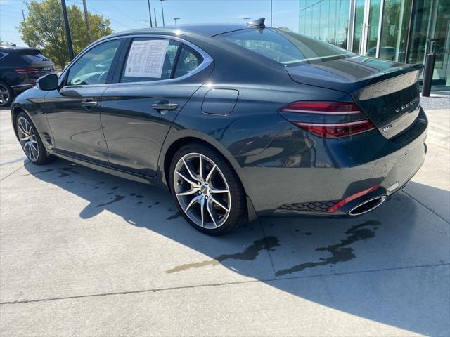 used 2023 Genesis G70 car, priced at $39,729