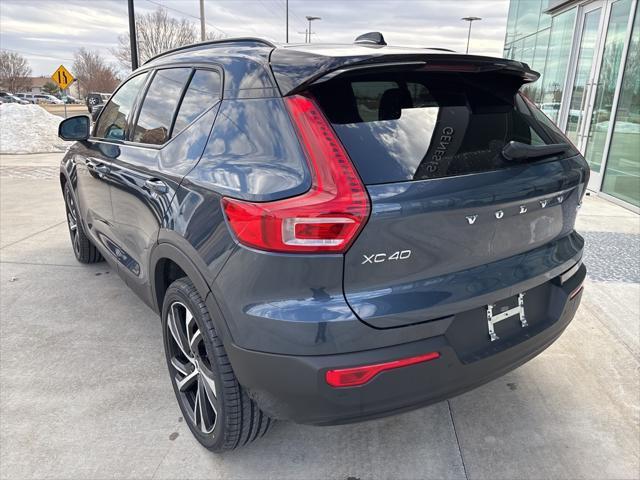 used 2022 Volvo XC40 car, priced at $34,900