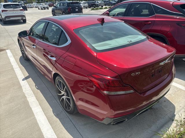 used 2020 Genesis G70 car, priced at $26,900