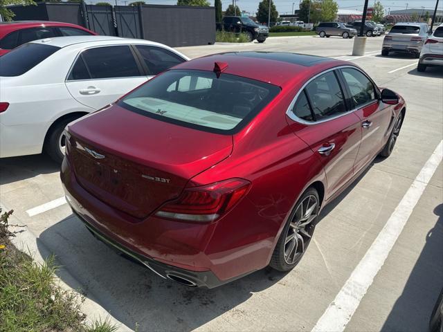 used 2020 Genesis G70 car, priced at $26,900