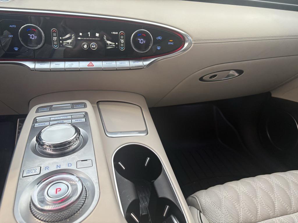 used 2023 Genesis GV70 car, priced at $47,400