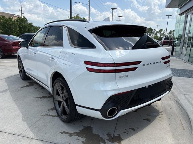 used 2024 Genesis GV70 car, priced at $53,750