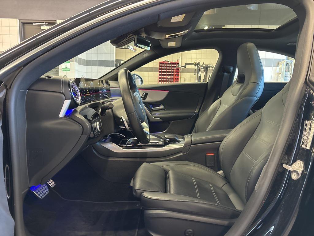used 2022 Mercedes-Benz AMG CLA 35 car, priced at $34,990